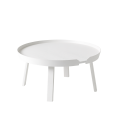 AROUND COFFEE TABLE biały