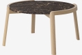 Stolik MIX brązowy marmur