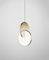 Lampa wisząca ECLIPSE ZŁOTA Lee Broom