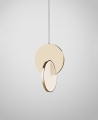 Lampa wisząca ECLIPSE ZŁOTA Lee Broom