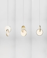 Lampa wisząca ECLIPSE ZŁOTA Lee Broom