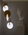 Lampa wisząca ECLIPSE ZŁOTA Lee Broom