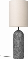 Lampa podłogowa GRAVITY XL wysoka GUBI szary marmur
