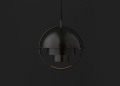 MULTI-LITE czarny chrom GUBI