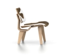 PLYWOOD GROUP DCW Vitra calf's skin