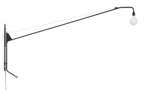 Lampa ścienna POTENCE czarna Vitra