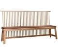 BENCH WITH BACK De La Espada