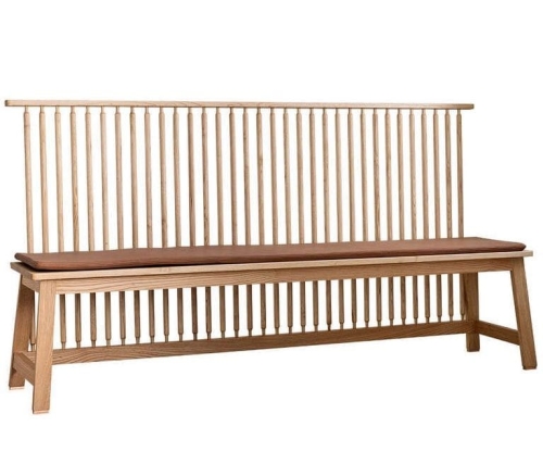 BENCH WITH BACK De La Espada
