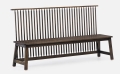 BENCH WITH BACK De La Espada