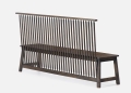 BENCH WITH BACK De La Espada
