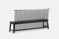 BENCH WITH BACK De La Espada