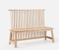 Ławka BENCH WITH BACK De La Espada