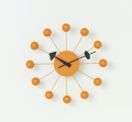 Zegar ścienny BALL Vitra pomarańczowy