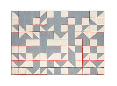 Dywan MODICA KILIM Gan Rugs niebieski