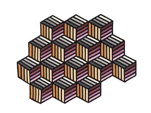 Dywan PARQUET HEXAGON Gan Rugs