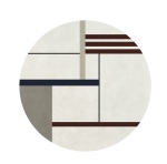 Dywan BAUHAUS LINES okrągły Limited Edition