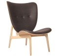 Fotel skórzany ELEPHANT NORR11 skóra dark brown