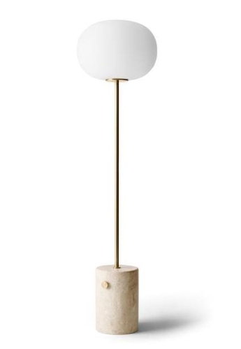 Lampa podłogowa JWDA mosiądz MENU