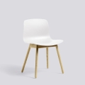 Krzesło AAC 12 białe siedzisko/nogi dąb lakierowany HAY