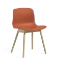 Krzesło AAC 12 dębowe HAY pomarańczowe, nogi ługowane