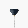 Lampa wisząca ORIGINAL 1227 BRASS mosiądz Anglepoise granatowa
