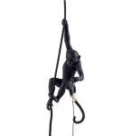 Lampa sufitowa MONKEY CEILING czarna małpa Seletti