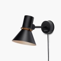 Lampa ścienna TYPE 80 W1 z kablem Anglepoise CZARNA