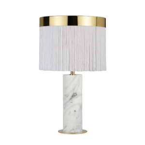 Lampa stołowa ORSOLA marmur Carrara TATO ITALIA