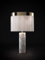 Lampa stołowa ORSOLA marmur Carrara TATO ITALIA