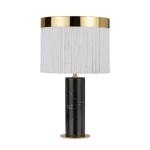 Lampa stołowa ORSOLA marmur Marquina TATO ITALIA