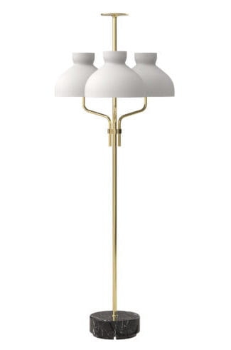 Lampa podłogowa ARENZANO TRE FIAMME MOSIĄDZ