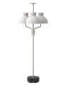Lampa podłogowa ARENZANO TRE FIAMME  SATYNOWY NIKIEL