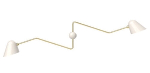 Lampa ścienna BEGHINA DUE BRACCI Tato