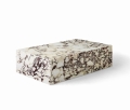 Stolik PLINTH LOW MENU CALACATTA