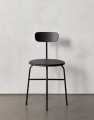 Krzesło AFTEROOM czarne bez tapicerki MENU