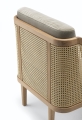 Fotel THRONE rattanowy De La Espada dąb olejowany