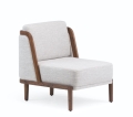Fotel THRONE tapicerowane oparcie De La Espada