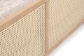 Sofa THRONE rattanowa De La Espada dąb olejowany / Sonar 3 113