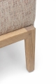 Sofa THRONE rattanowa De La Espada dąb olejowany / Sonar 3 113
