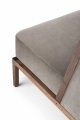 Sofa THRONE tapicerowane oparcie De La Espada tapicerka Harald 3 242