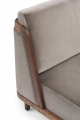Sofa THRONE tapicerowane oparcie De La Espada tapicerka Harald 3 242