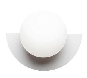 Lampa ścienna CANDY CIRCLE biała Swedish Ninja
