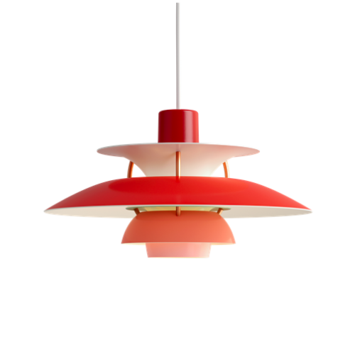 Lampa wisząca PH 5 MINI Louis Poulsen HUES OF RED