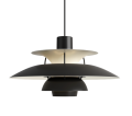Lampa wisząca PH 5 Louis Poulsen MONOCHROMOWY CZARNY