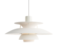 Lampa wisząca PH 5 Louis Poulsen MONOCHROMOWA BIAŁA