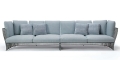Sofa ogrodowa - moduł lewy/prawy VENEXIA Ethimo