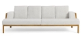 Sofa ogrodowa XL GRAND LIFE Ethimo drewno naturalne
