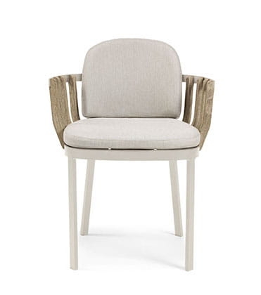 Krzesło ogrodowe SWING Ethimo drewno trawione