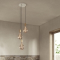 Lampa wisząca VORONOI II TRIPLE dąb  Tala