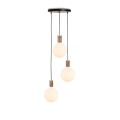 Lampa wisząca SPHERE IV TRIPLE  orzech Tala